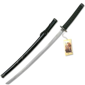 Last Samurai Katana Sword with Carved Dragon